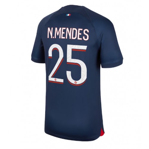 Paris Saint-Germain Nuno Mendes #25 Domaci Dres 2023-24 Kratak Rukav